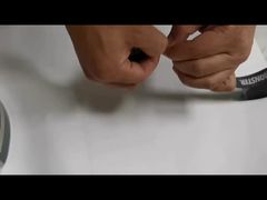 envoltório de gancho cortado