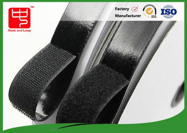 Rolo tomado partido dobro material de nylon traseiro colado do gancho e da fita do laço