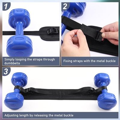 Almofada de cinto para treino de quadril ajustável de 2 polegadas de largura para halteres - Impressão personalizada aceita