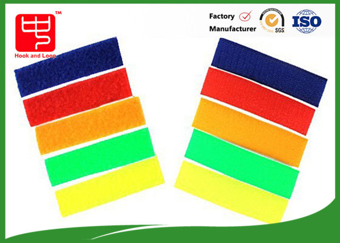 Colagem acrílica colorida do gancho e da fita do laço, gancho do OEM &amp; fita do laço autoadesivos