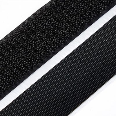 Fita Elástica de Velcro Personalizada 25 ou 50 Jardas por Rolo Fita de Fechamento Elástica Projetada para Têxteis e Vestuário